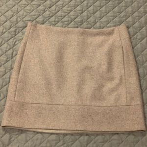 J.Crew Wool Bistro Mini Skirt